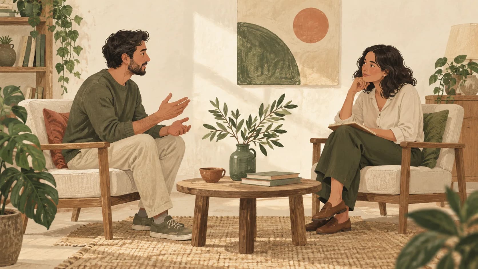 Cómo es una sesión de terapia Gestalt: qué pasa paso a paso - Blog de Espacio Raíces