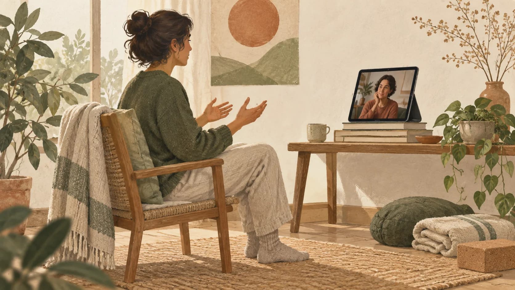 Terapia Gestalt online: ¿funciona por videollamada?